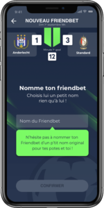 Crée ta cagnotte Friendbet